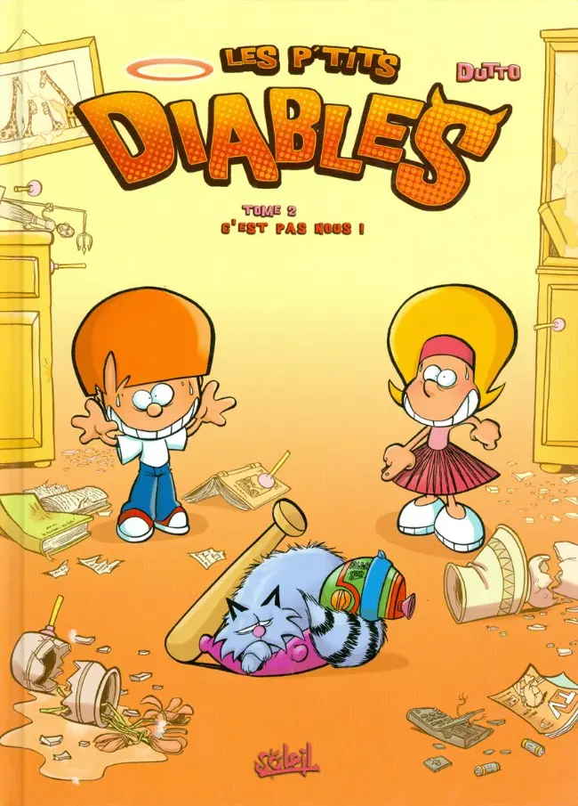 Couverture de l'album Les P'tits diables Tome 2 C'est pas nous !