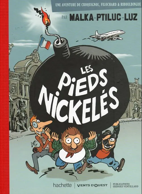 Couverture de l'album Les Pieds Nickelés vus par… Les pieds nickelés vus par malka, ptiluc et luz