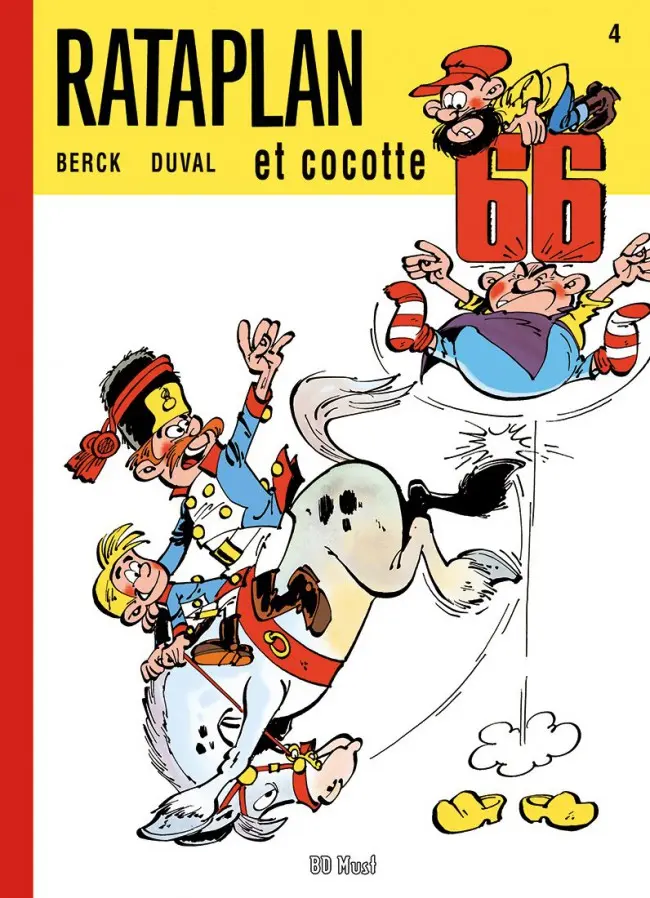 Couverture de l'album Rataplan Tome 3 Rataplan et la cocotte 66