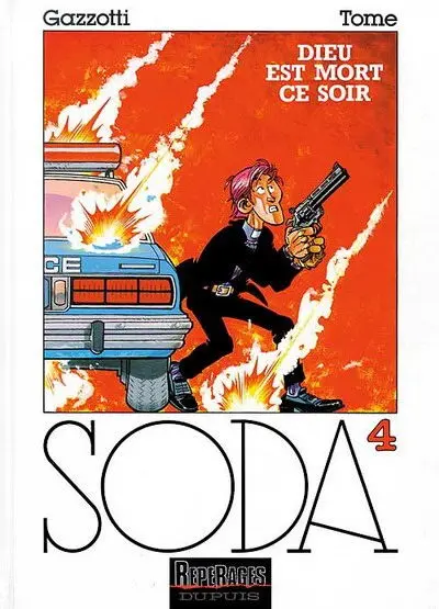 Couverture de l'album Soda Tome 4 Dieu est mort ce soir