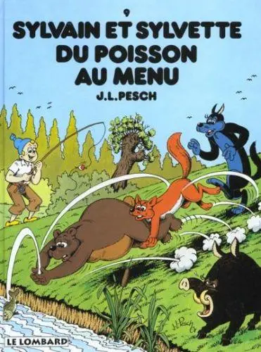 Couverture de l'album Sylvain et Sylvette Tome 9 Du poisson au menu