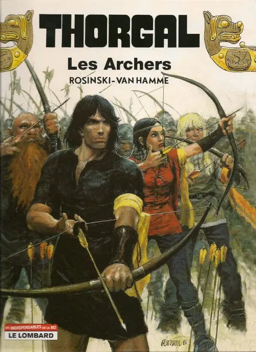 Couverture de l'album Thorgal Tome 9 Les Archers