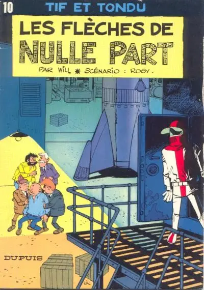 Couverture de l'album Tif et Tondu Tome 10 Les flèches de nulle part