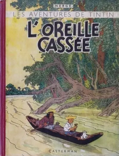 Couverture de l'album Tintin Tome 6 L'oreille cassée