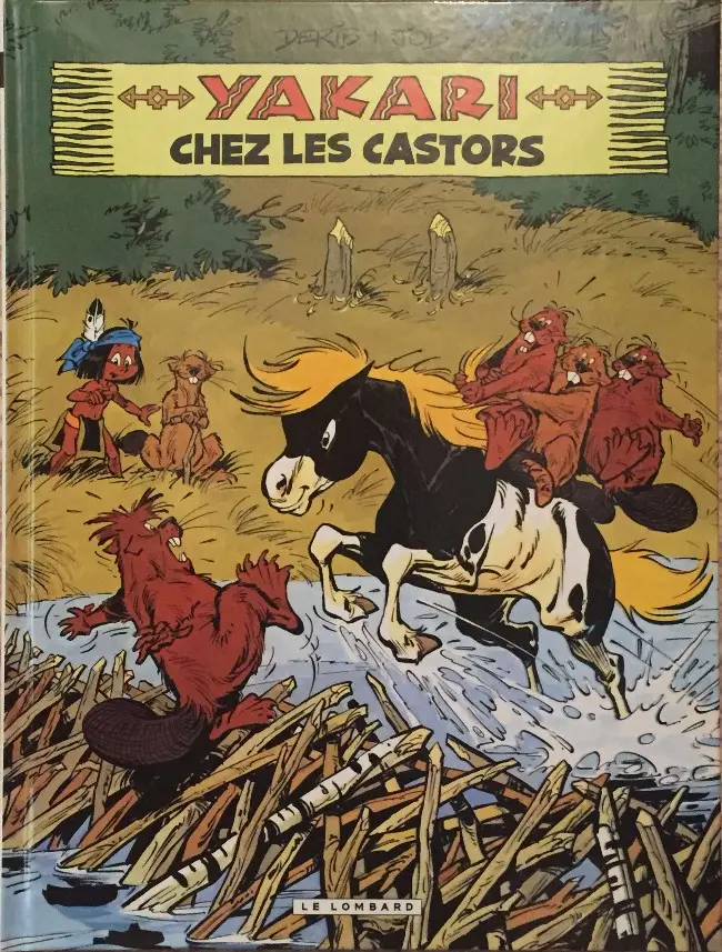 Couverture de l'album Yakari Tome 3 Yakari chez les castors