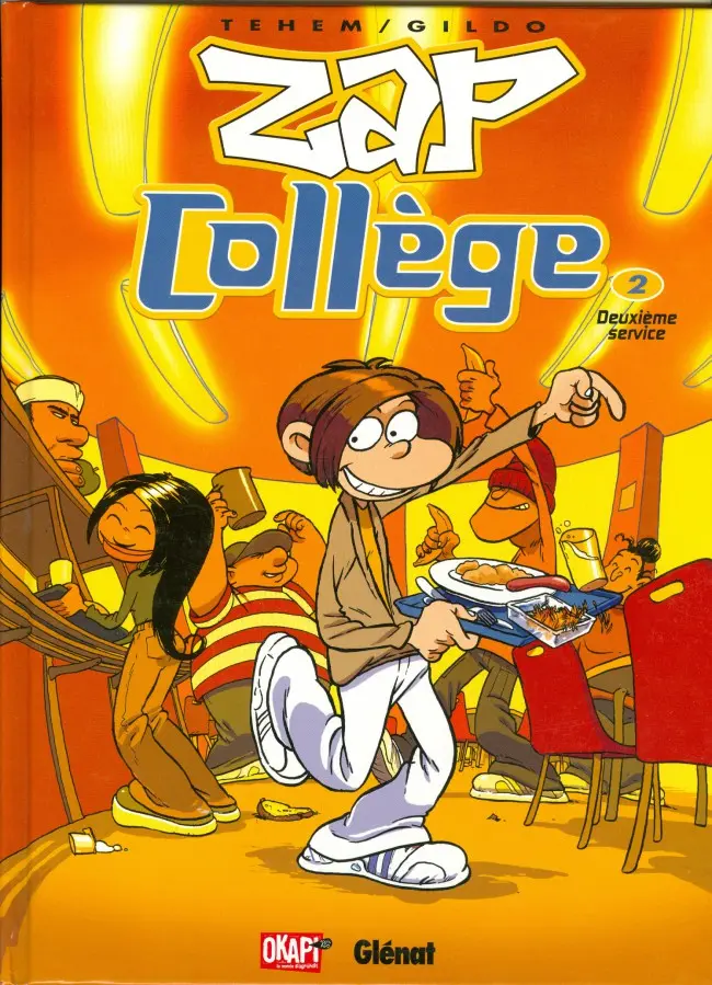 Couverture de l'album Zap collège Tome 2 Deuxième service
