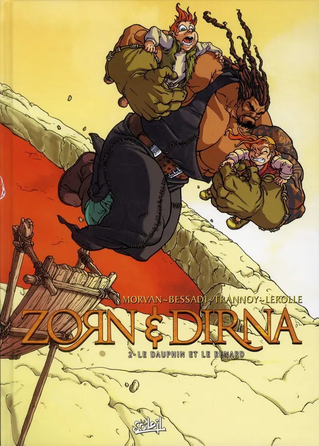 Couverture de l'album Zorn & Dirna Tome 2 Le dauphin et le renard