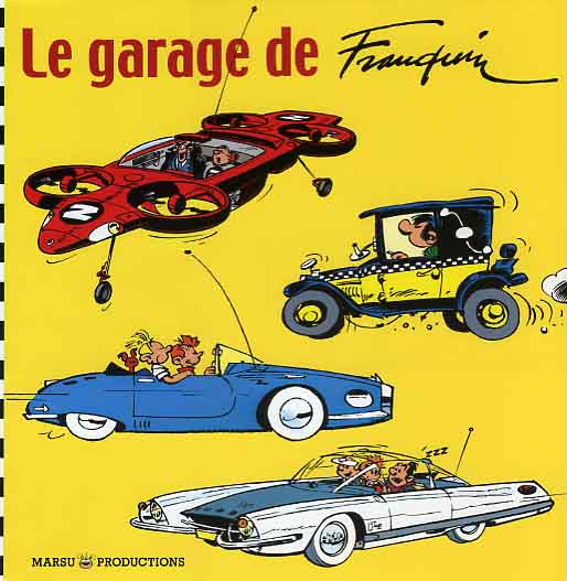 Couverture de l'album Le garage de Franquin