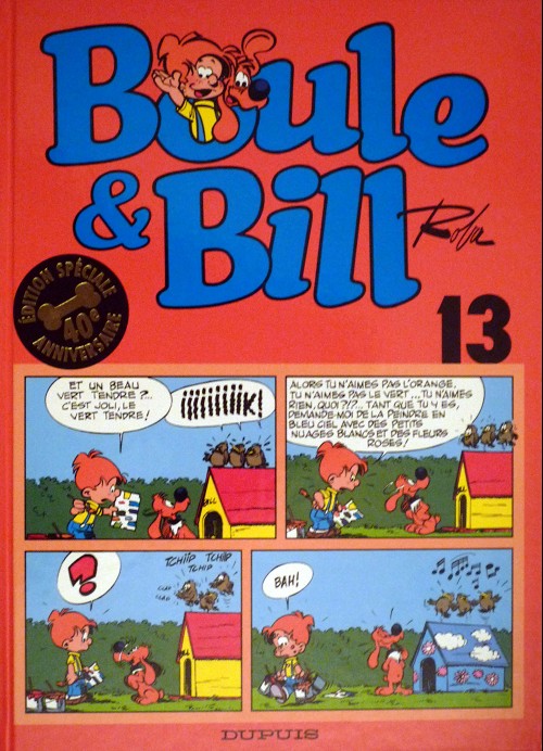 Couverture de l'album Boule & Bill Tome 13