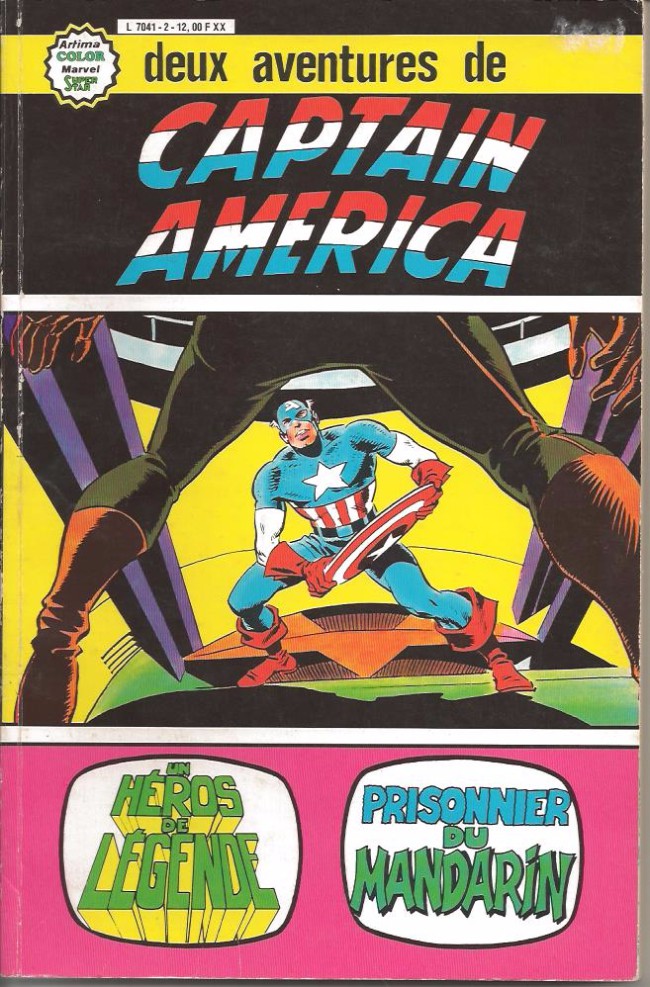 Couverture de l'album Captain America n°1 et n°2
