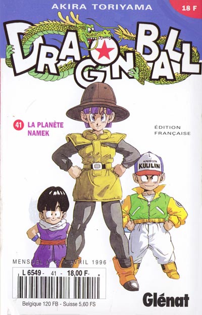 Couverture de l'album Dragon Ball Tome 41 La planète Namek