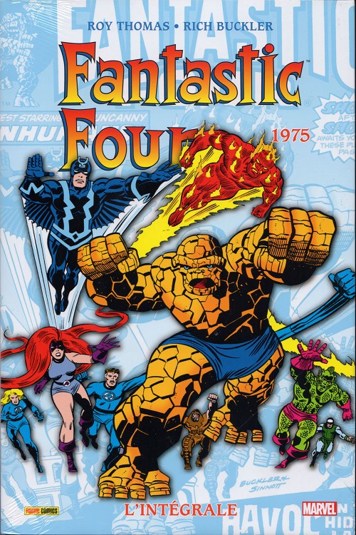 Couverture de l'album Fantastic Four - L'intégrale Tome 14 1975