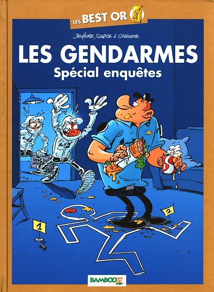 Couverture de l'album Les Gendarmes Les Best Or Spécial enquêtes