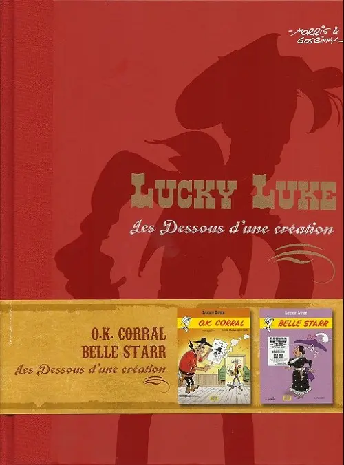 Couverture de l'album Lucky Luke Les Dessous d'une création Tome 35 O.k. Corral - Belle star