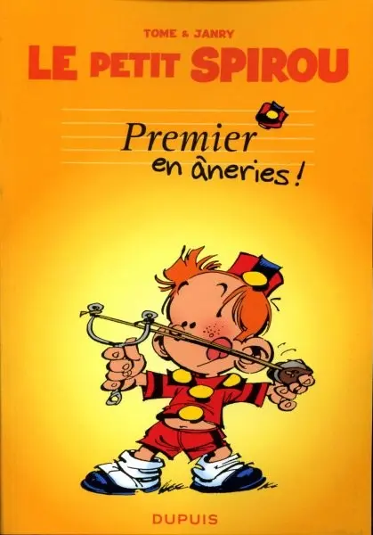 Couverture de l'album Le Petit Spirou Albums publicitaires pour Quick Premier en âneries