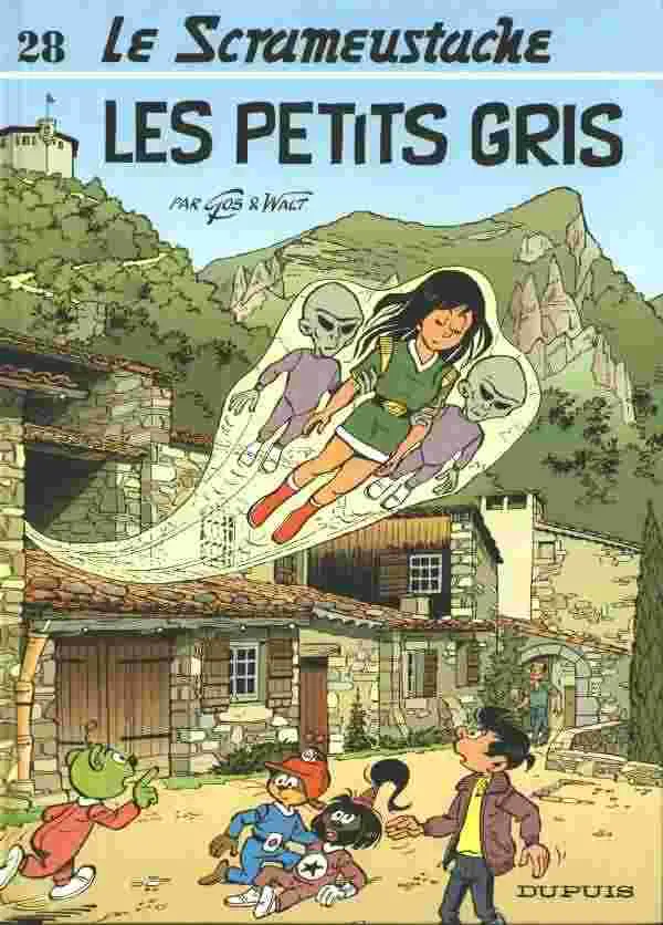 Couverture de l'album Le Scrameustache Tome 28 Les petits gris