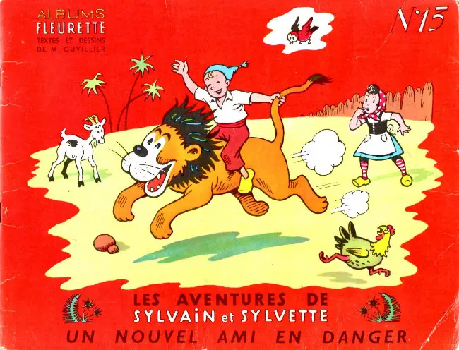 Couverture de l'album Sylvain et Sylvette Tome 13 Un nouvel ami en danger