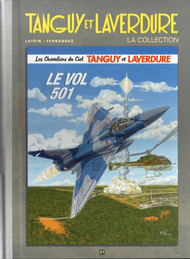 Couverture de l'album Tanguy et Laverdure - La Collection Tome 27 Le vol 501