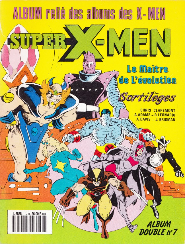 Couverture de l'album Super X-Men N° 7