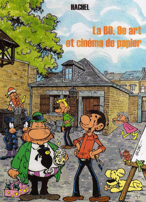 Couverture de l'album BD, 9e art et cinéma de papier