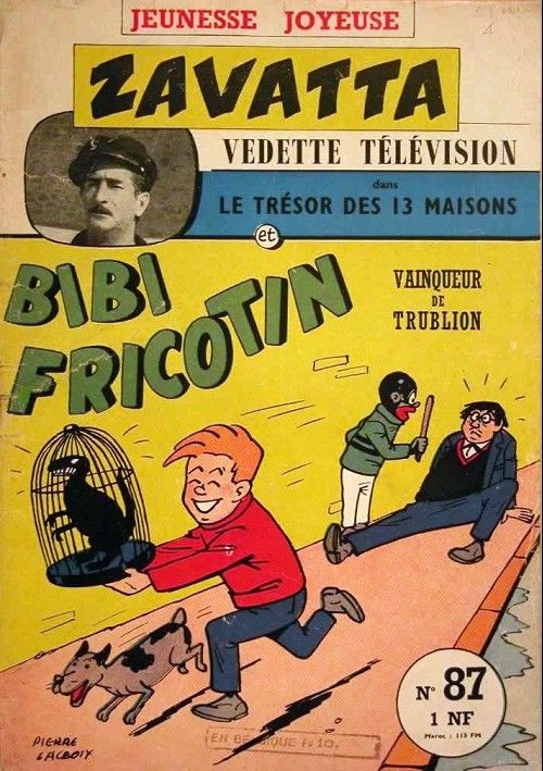 Couverture de l'album Bibi Fricotin Tome 87 Bibi Fricotin vainqueur de Trublion