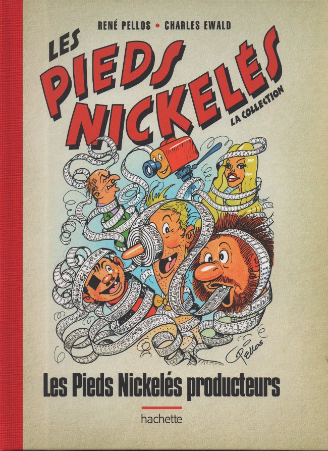 Couverture de l'album Les Pieds Nickelés - La collection Tome 118 Les Pieds Nickelés producteurs