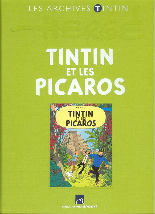 Couverture de l'album Les archives Tintin Tome 21 Tintin et les Picaros