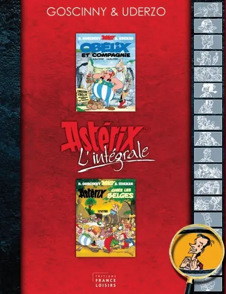 Couverture de l'album Astérix L'Intégrale Volume 16 Obélix et Compagnie - Astérix chez Les Belges