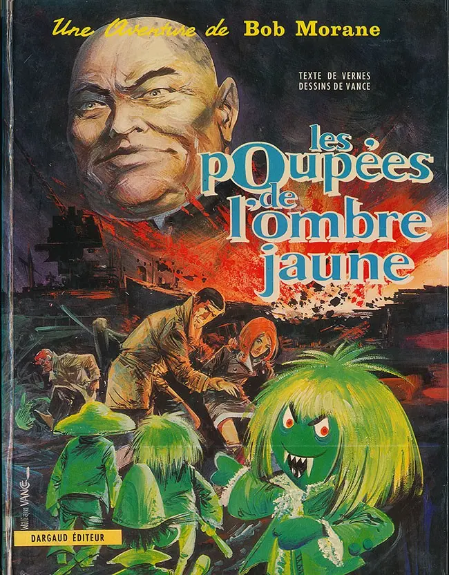 Couverture de l'album Bob Morane Tome 11 Les poupées de l'ombre jaune