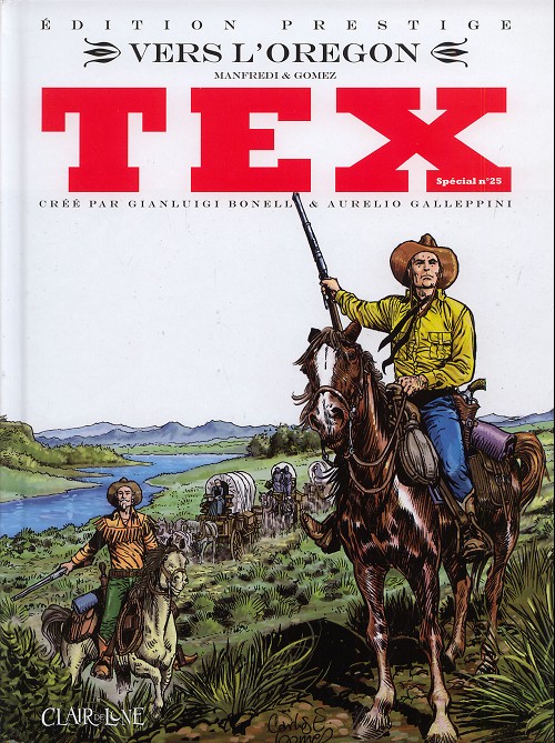 Couverture de l'album Tex (Spécial) Tome 25 Vers l'Oregon