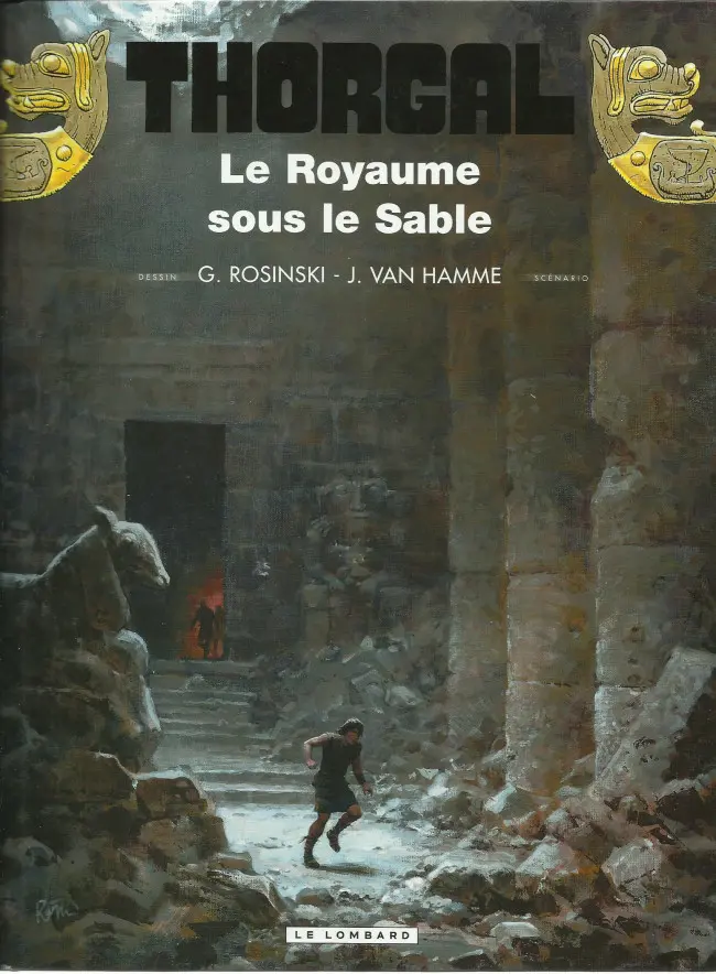 Couverture de l'album Thorgal Tome 26 Le Royaume sous le Sable
