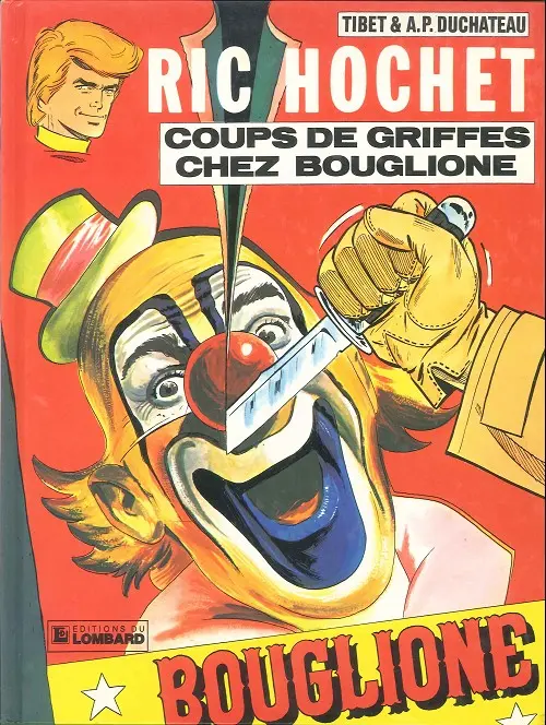 Couverture de l'album Ric Hochet Tome 25 Coups de griffes chez Bouglione