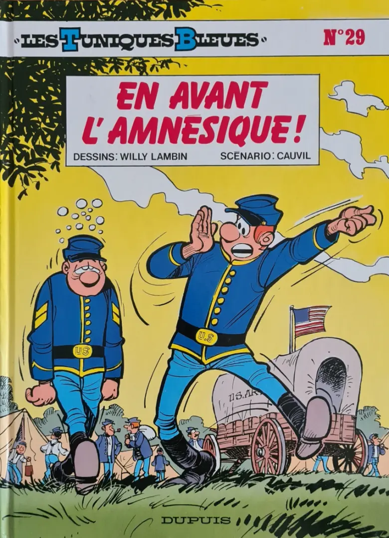 Couverture de l'album Les Tuniques Bleues Tome 29 En avant l'amnésique !