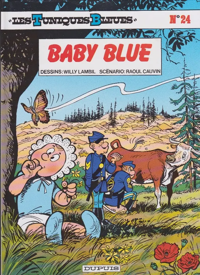 Couverture de l'album Les Tuniques Bleues Tome 24 Baby blue