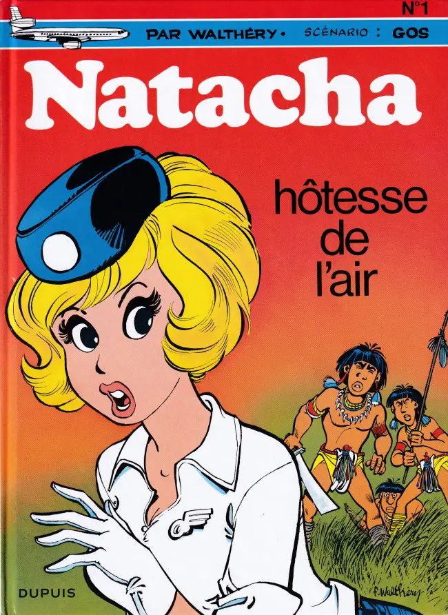 Couverture de l'album Natacha Tome 1 Hôtesse de l'air