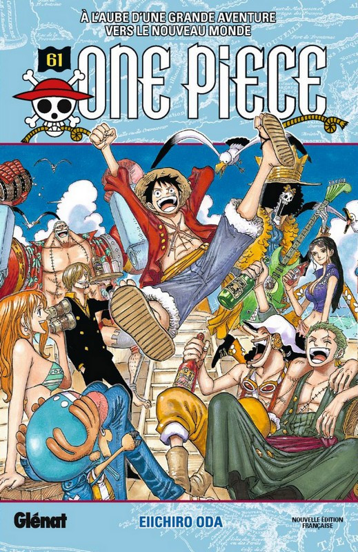 Couverture de l'album One Piece Tome 61 A L'Aube D'Une Grande Aventure Vers Le Nouveau Monde