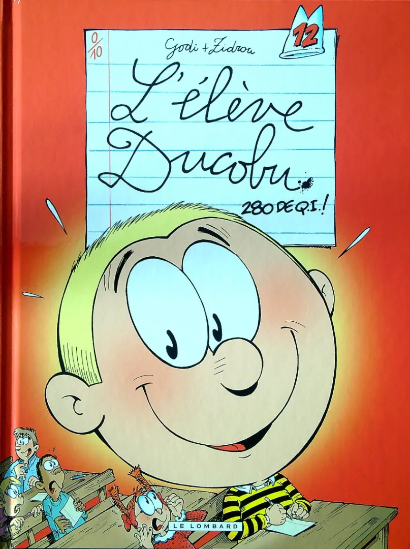 Couverture de l'album L'Élève Ducobu Tome 12 280 de Q.I.!