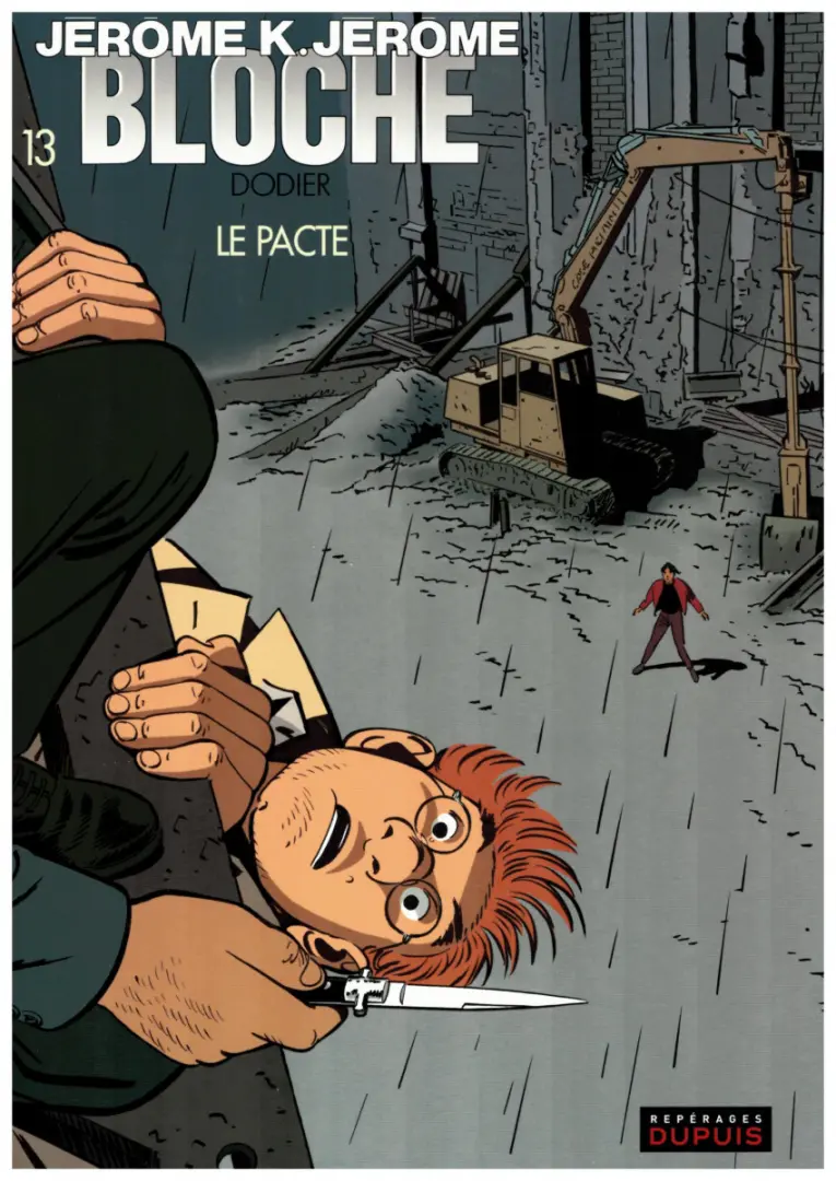 Couverture de l'album Jérôme K. Jérôme Bloche Tome 13 Le pacte