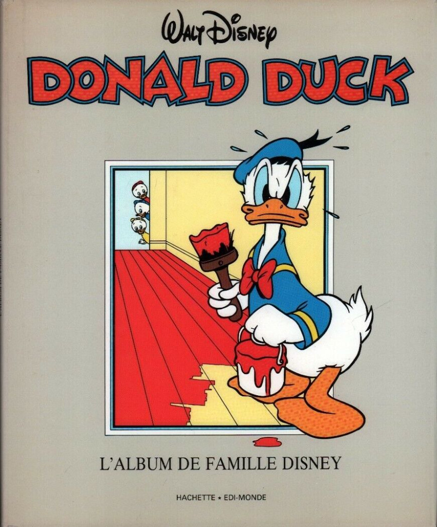 Couverture de l'album L'album de famille Disney Donald Duck