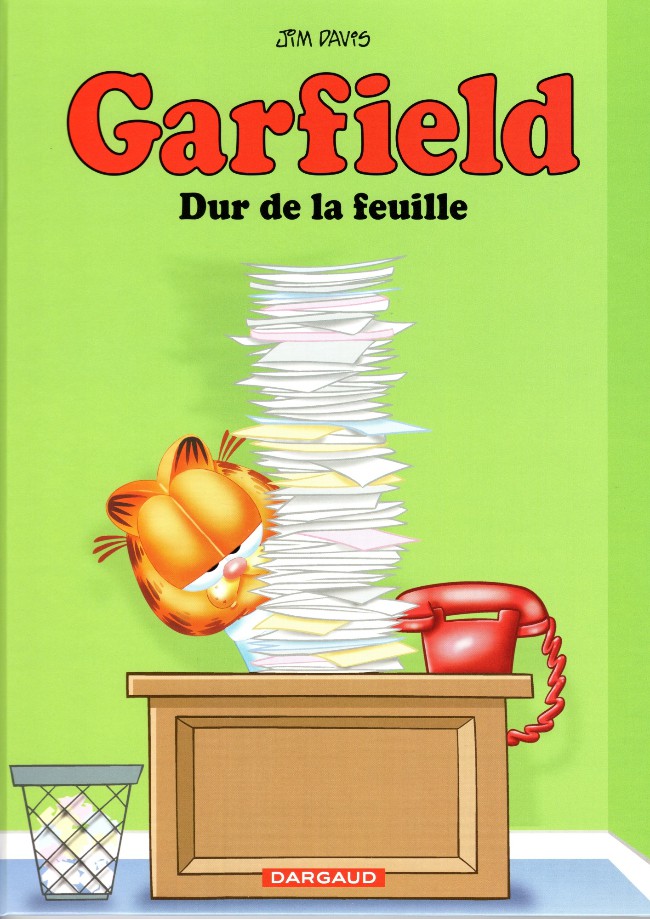 Couverture de l'album Garfield Tome 30 Dur de la feuille