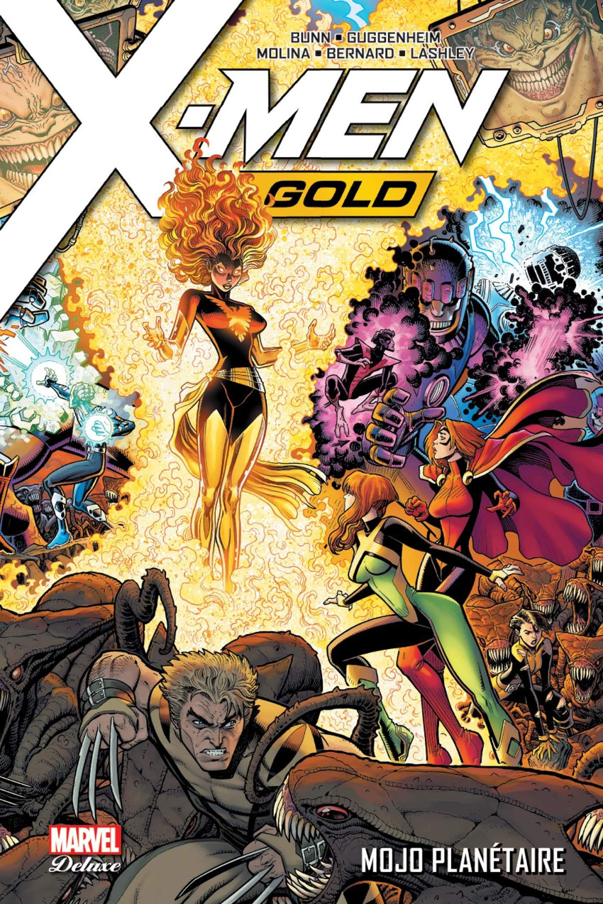 Couverture de l'album X-Men: Gold Tome 2 Mojo planétaire