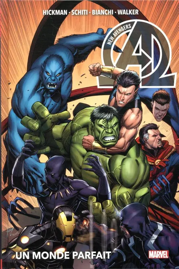 Couverture de l'album The New Avengers Un Monde Parfait