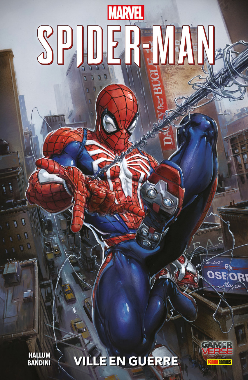 Couverture de l'album Spider-Man - Ville en guerre