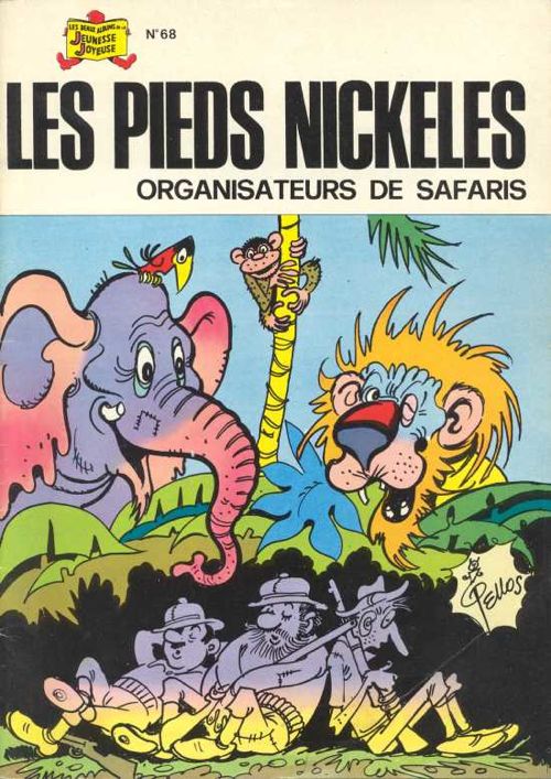 Couverture de l'album Les Pieds Nickelés Tome 68 Les Pieds Nickelés organisateurs de safaris