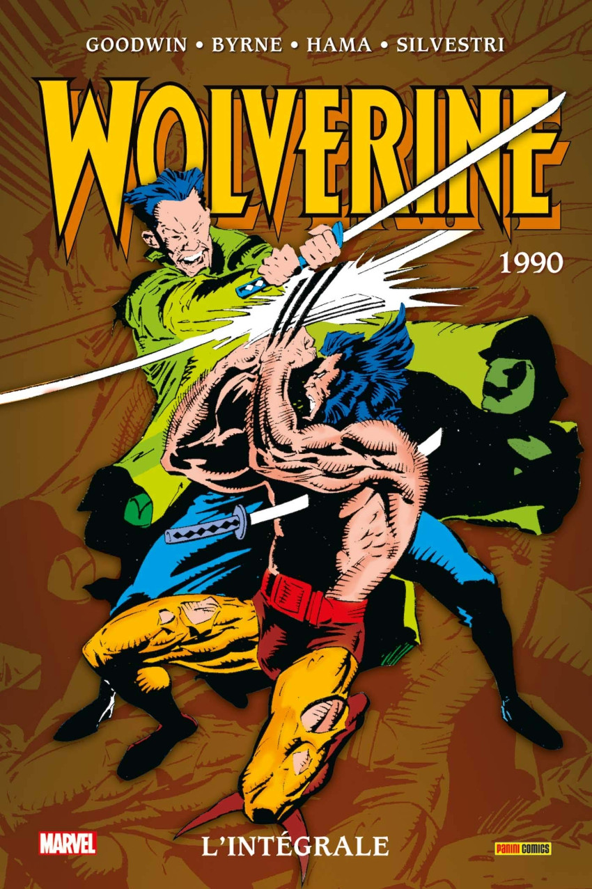Couverture de l'album Wolverine - L'Intégrale Tome 3 1990