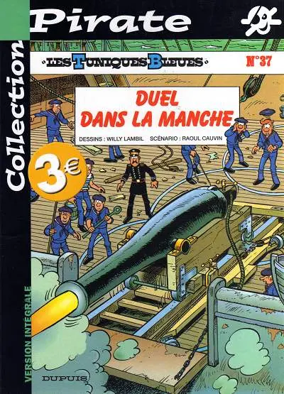 Couverture de l'album Les Tuniques Bleues Tome 37 Duel dans la Manche