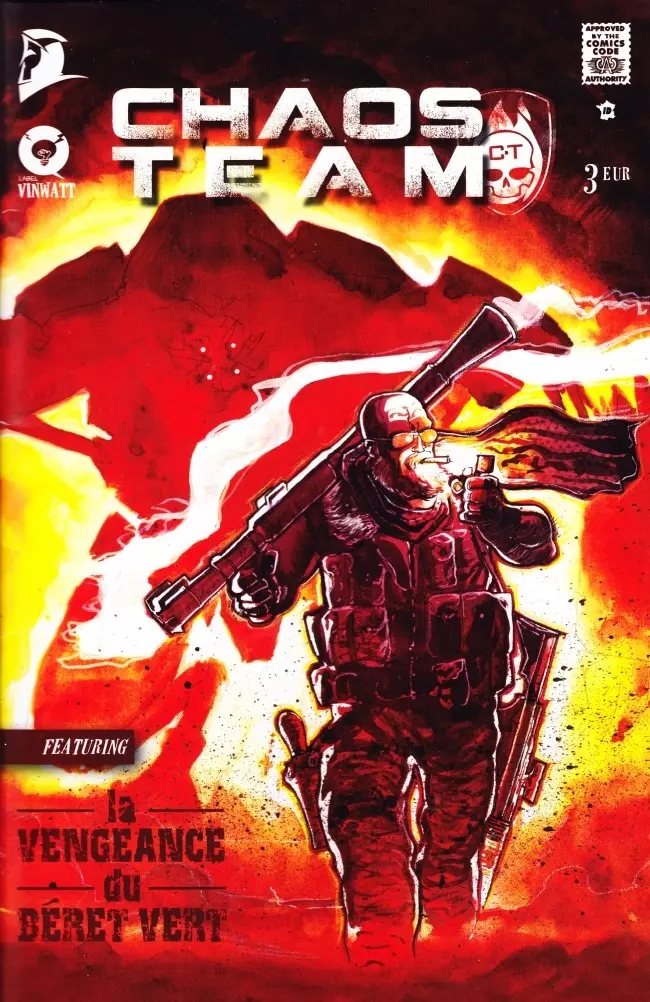 Couverture de l'album Chaos Team Tome 0 La vengeance du béret vert