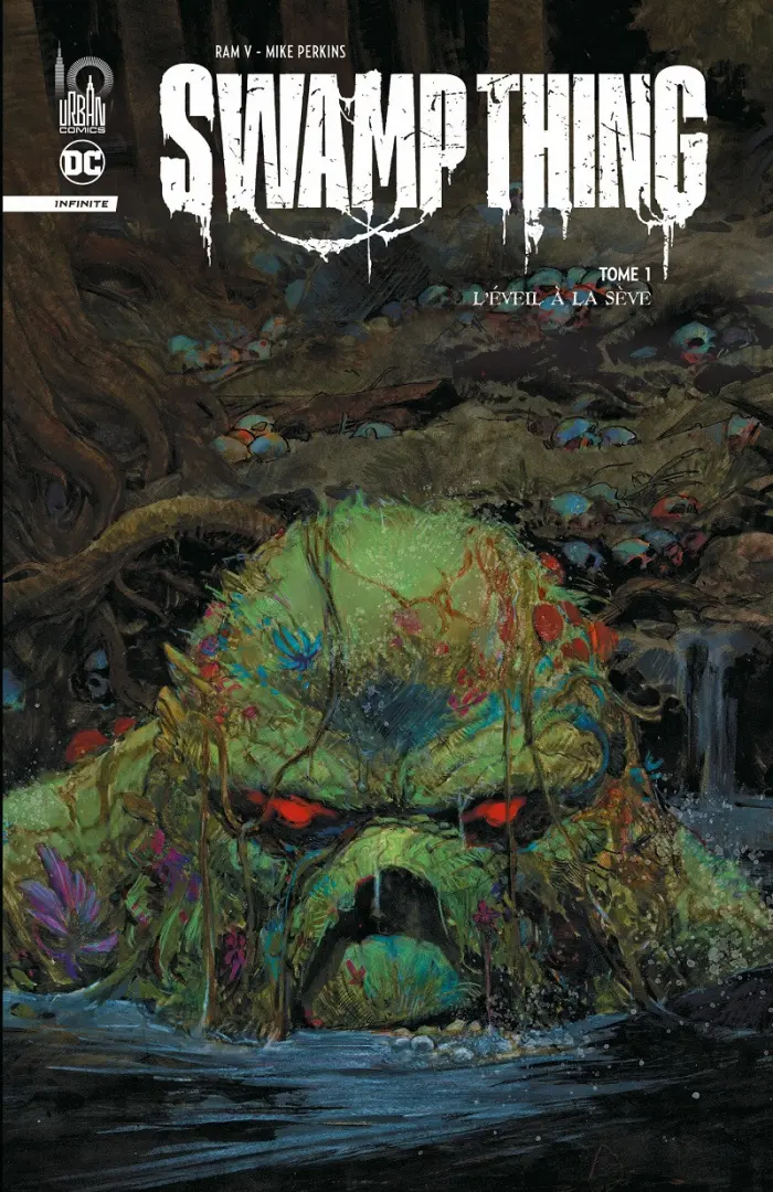 Couverture de l'album Swamp Thing Infinite Tome 1 L'éveil à la sève