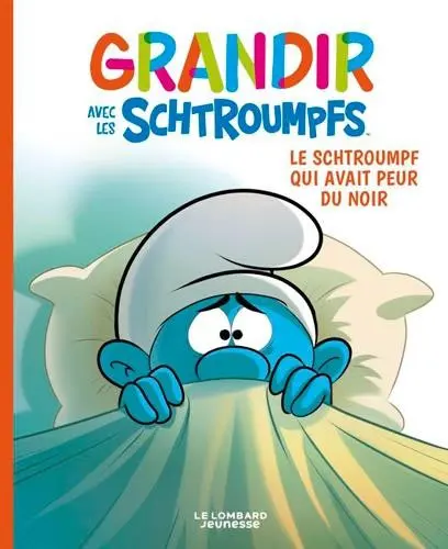 Couverture de l'album Grandir avec les Schtroumpfs Tome 1 Le schtroumpf qui avait peur du noir
