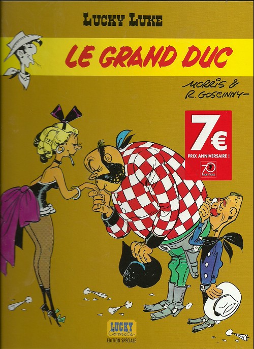 Couverture de l'album Lucky Luke Tome 40 Le grand duc
